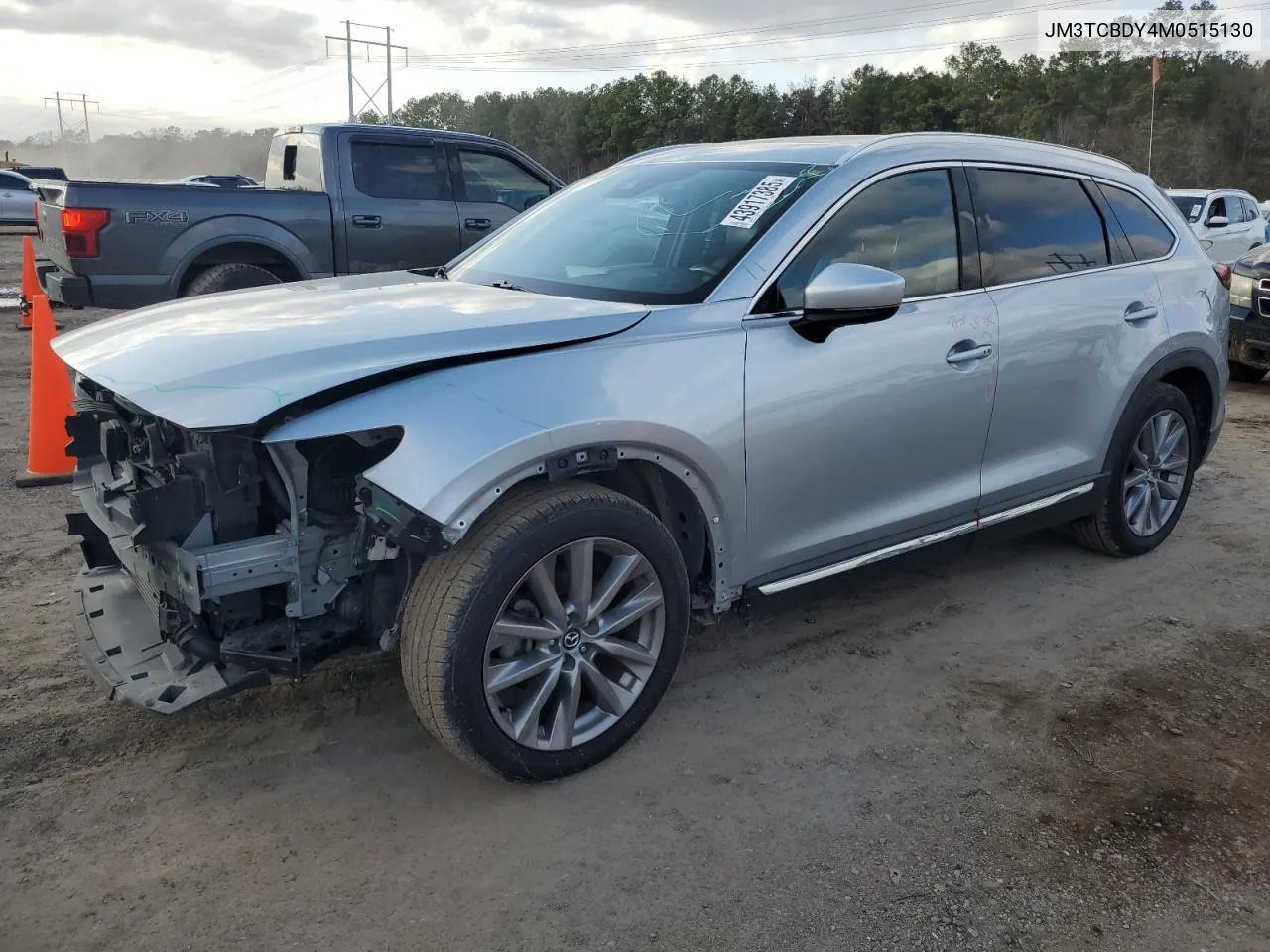 2021 Mazda Cx-9 Grand Touring VIN: JM3TCBDY4M0515130 Lot: 43917385