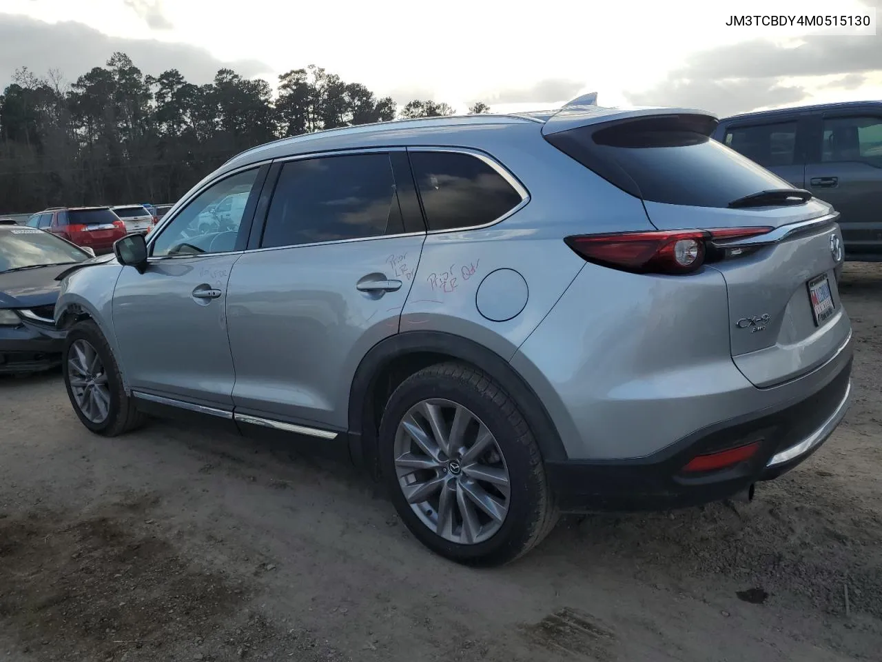 2021 Mazda Cx-9 Grand Touring VIN: JM3TCBDY4M0515130 Lot: 43917385