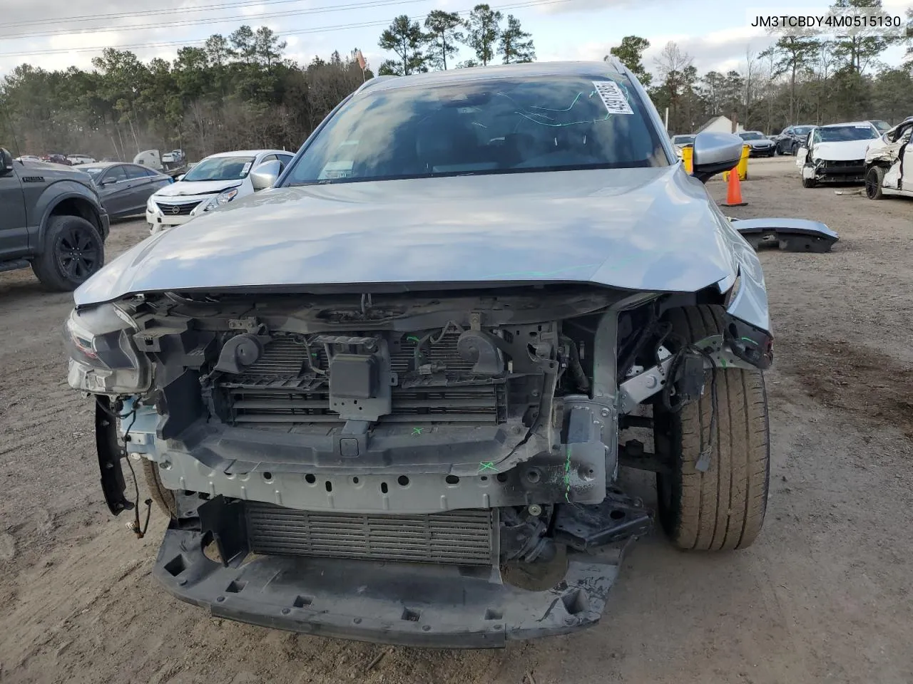 2021 Mazda Cx-9 Grand Touring VIN: JM3TCBDY4M0515130 Lot: 43917385