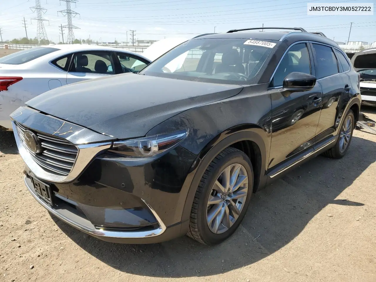 2021 Mazda Cx-9 Grand Touring VIN: JM3TCBDY3M0527222 Lot: 54887005