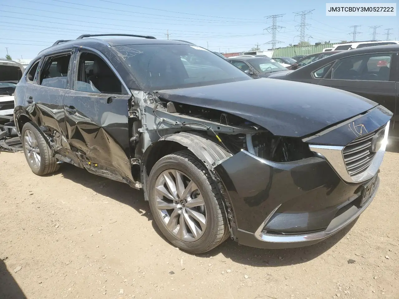 2021 Mazda Cx-9 Grand Touring VIN: JM3TCBDY3M0527222 Lot: 54887005