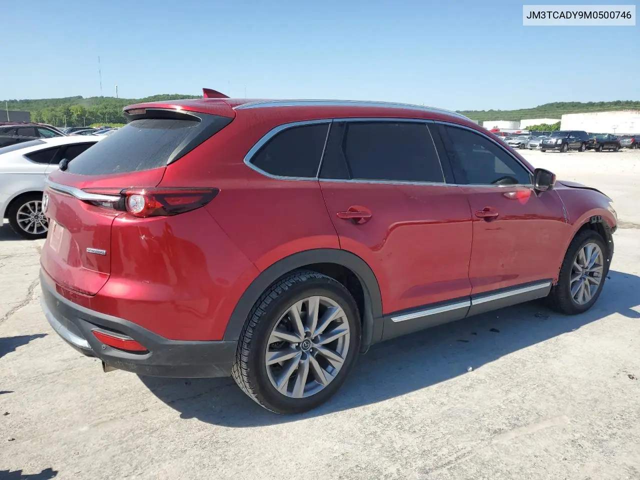 2021 Mazda Cx-9 Grand Touring VIN: JM3TCADY9M0500746 Lot: 56530765
