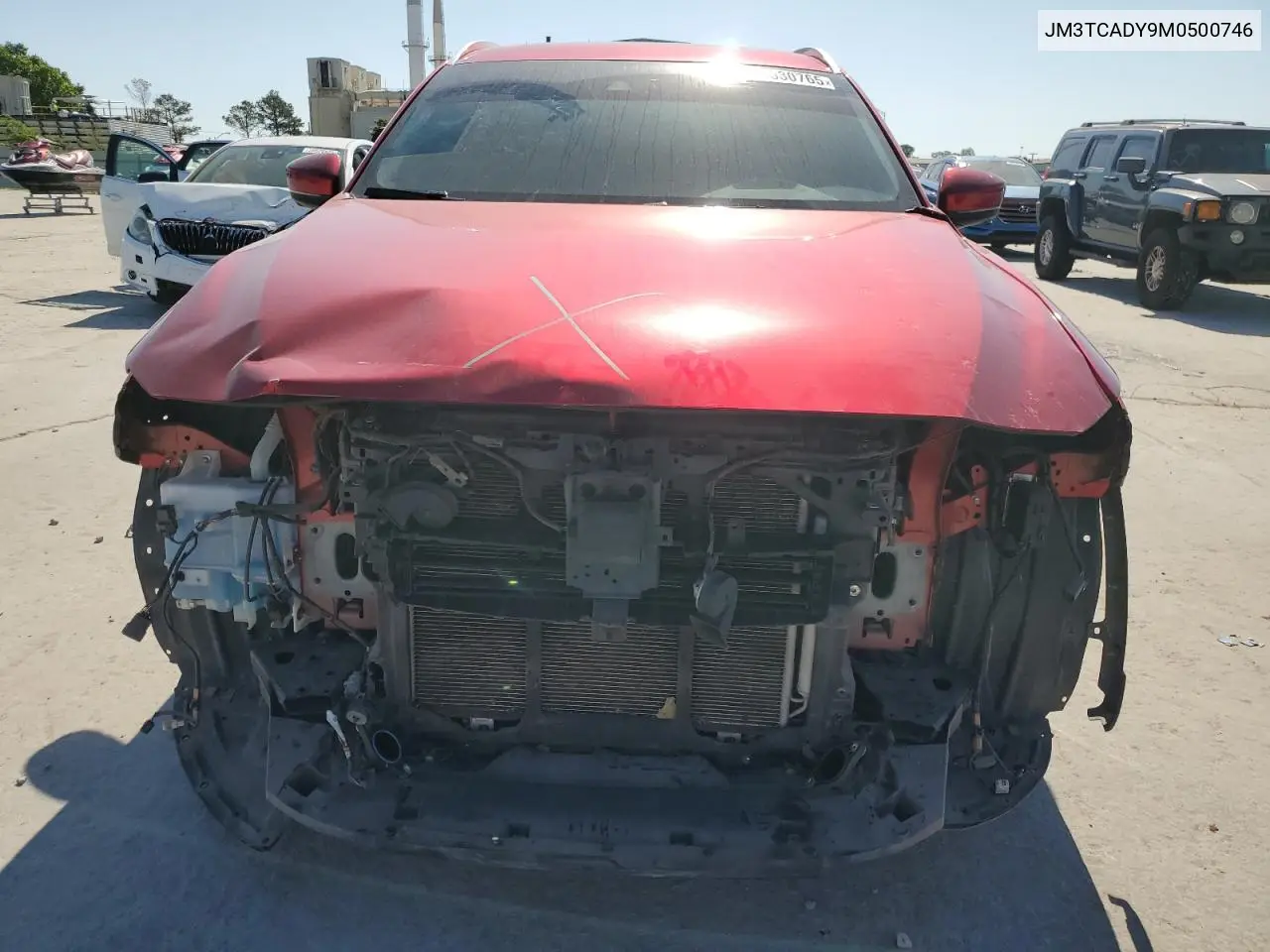 2021 Mazda Cx-9 Grand Touring VIN: JM3TCADY9M0500746 Lot: 56530765