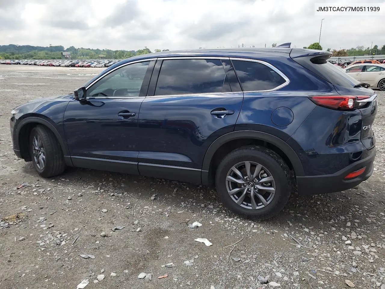 2021 Mazda Cx-9 Touring VIN: JM3TCACY7M0511939 Lot: 56715985