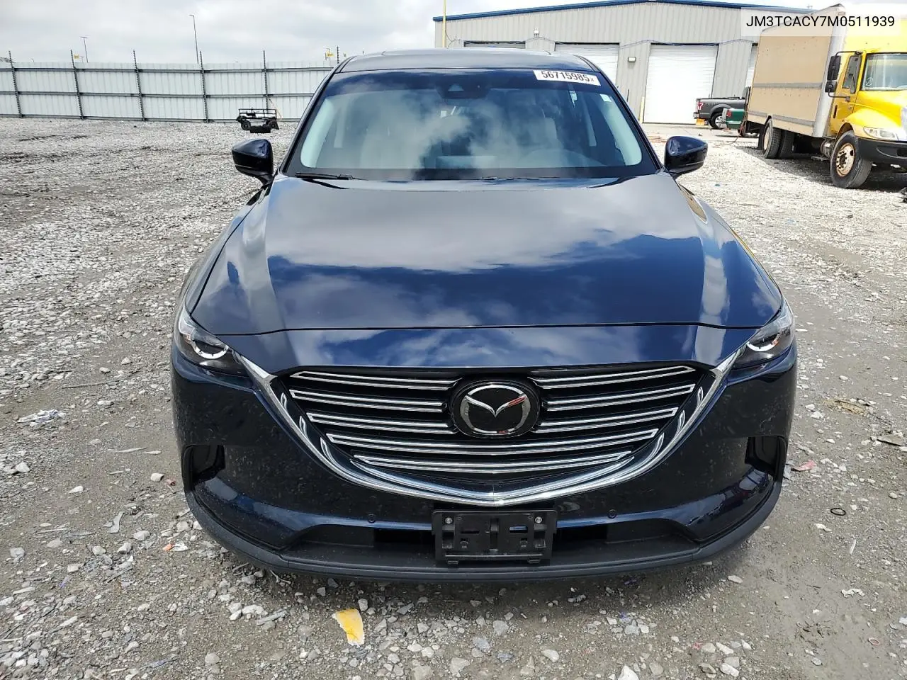 2021 Mazda Cx-9 Touring VIN: JM3TCACY7M0511939 Lot: 56715985
