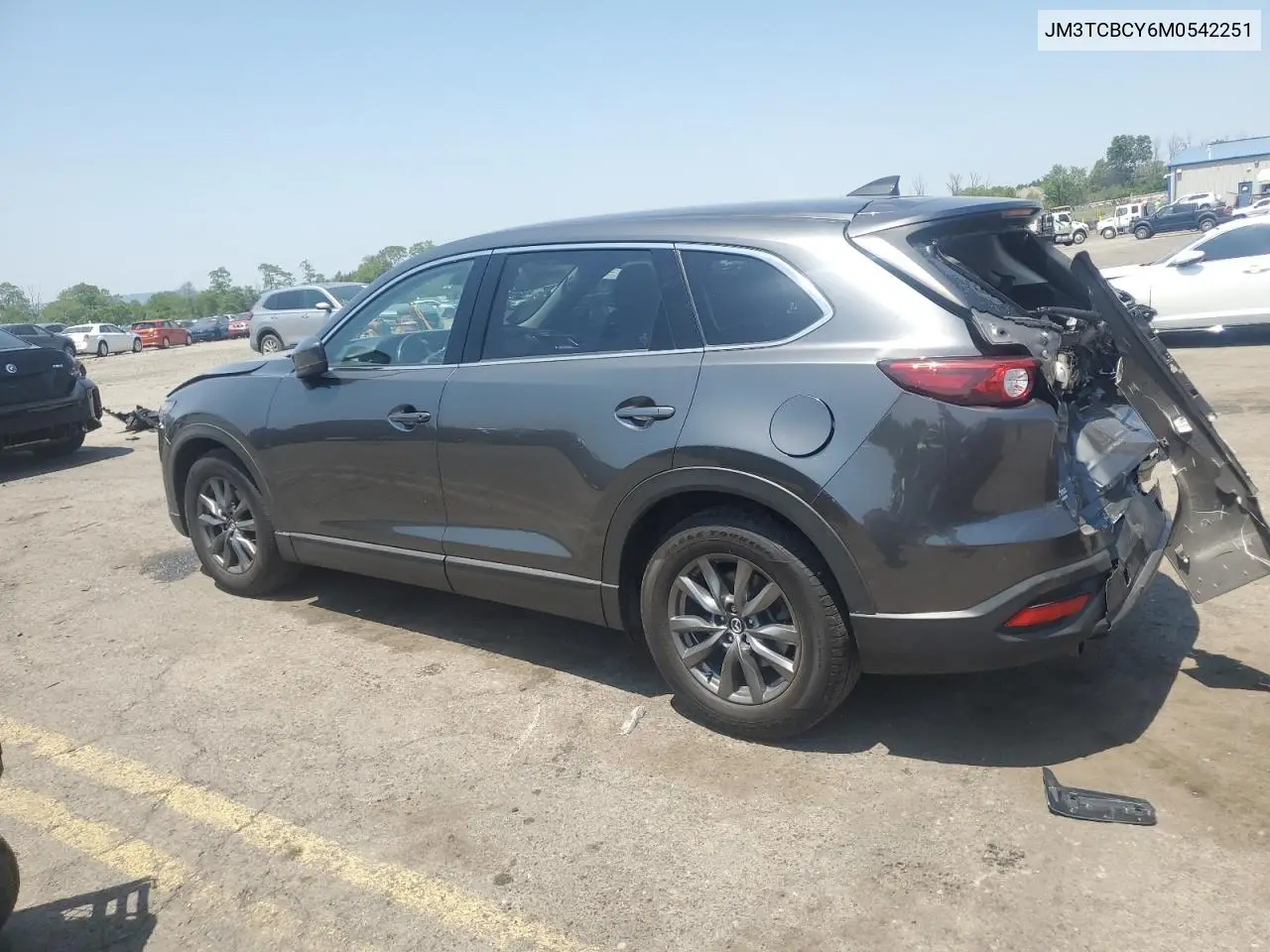 2021 Mazda Cx-9 Touring VIN: JM3TCBCY6M0542251 Lot: 59590475