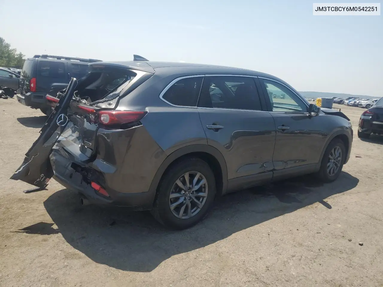 2021 Mazda Cx-9 Touring VIN: JM3TCBCY6M0542251 Lot: 59590475