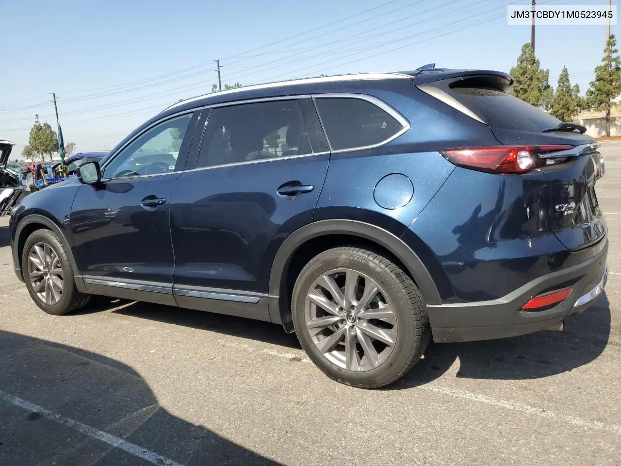 2021 Mazda Cx-9 Grand Touring VIN: JM3TCBDY1M0523945 Lot: 60658395