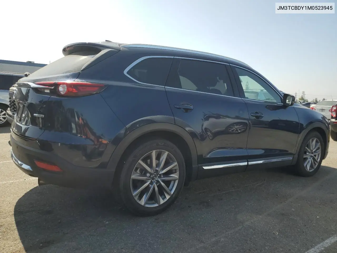 2021 Mazda Cx-9 Grand Touring VIN: JM3TCBDY1M0523945 Lot: 60658395