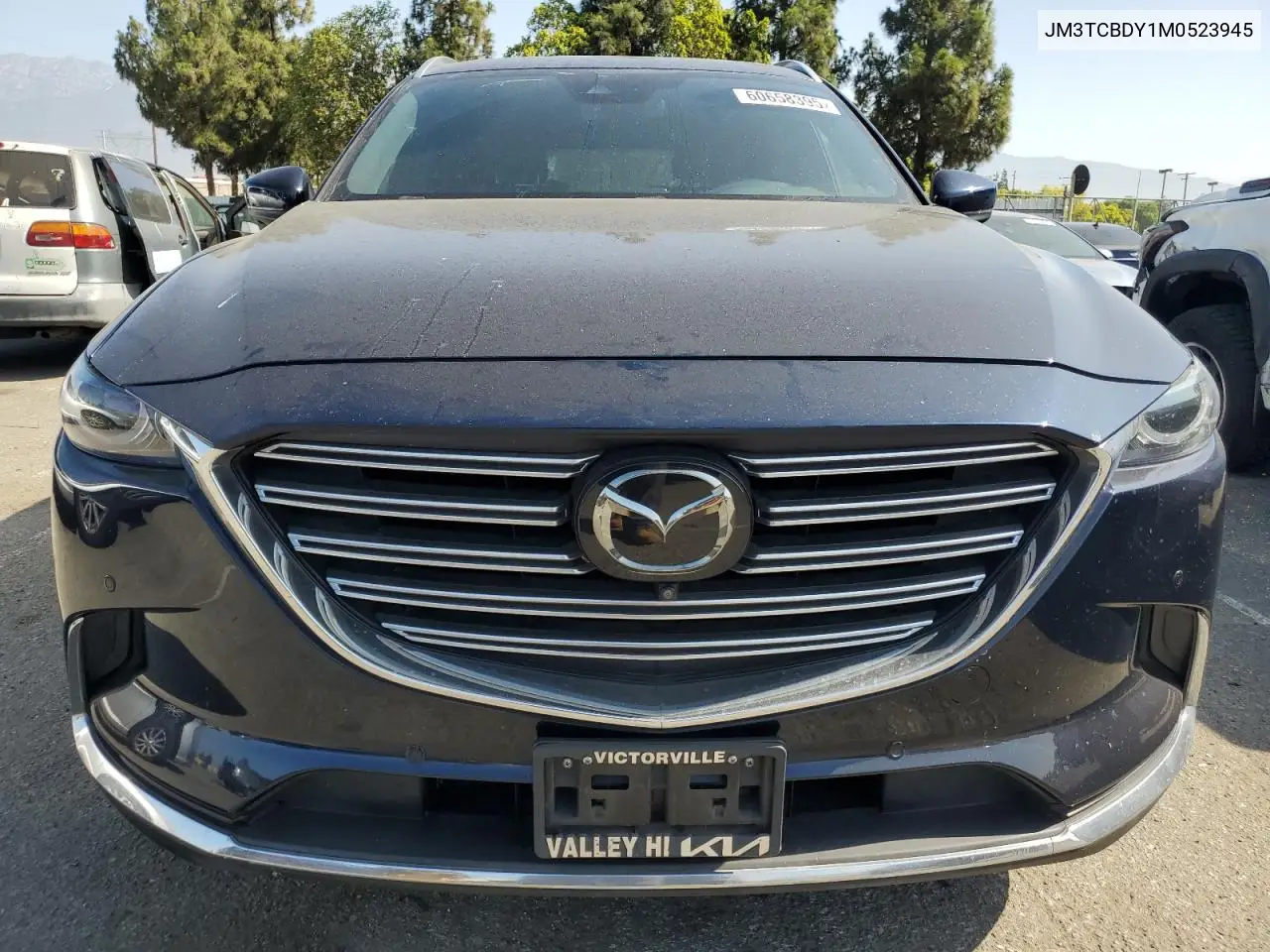 2021 Mazda Cx-9 Grand Touring VIN: JM3TCBDY1M0523945 Lot: 60658395