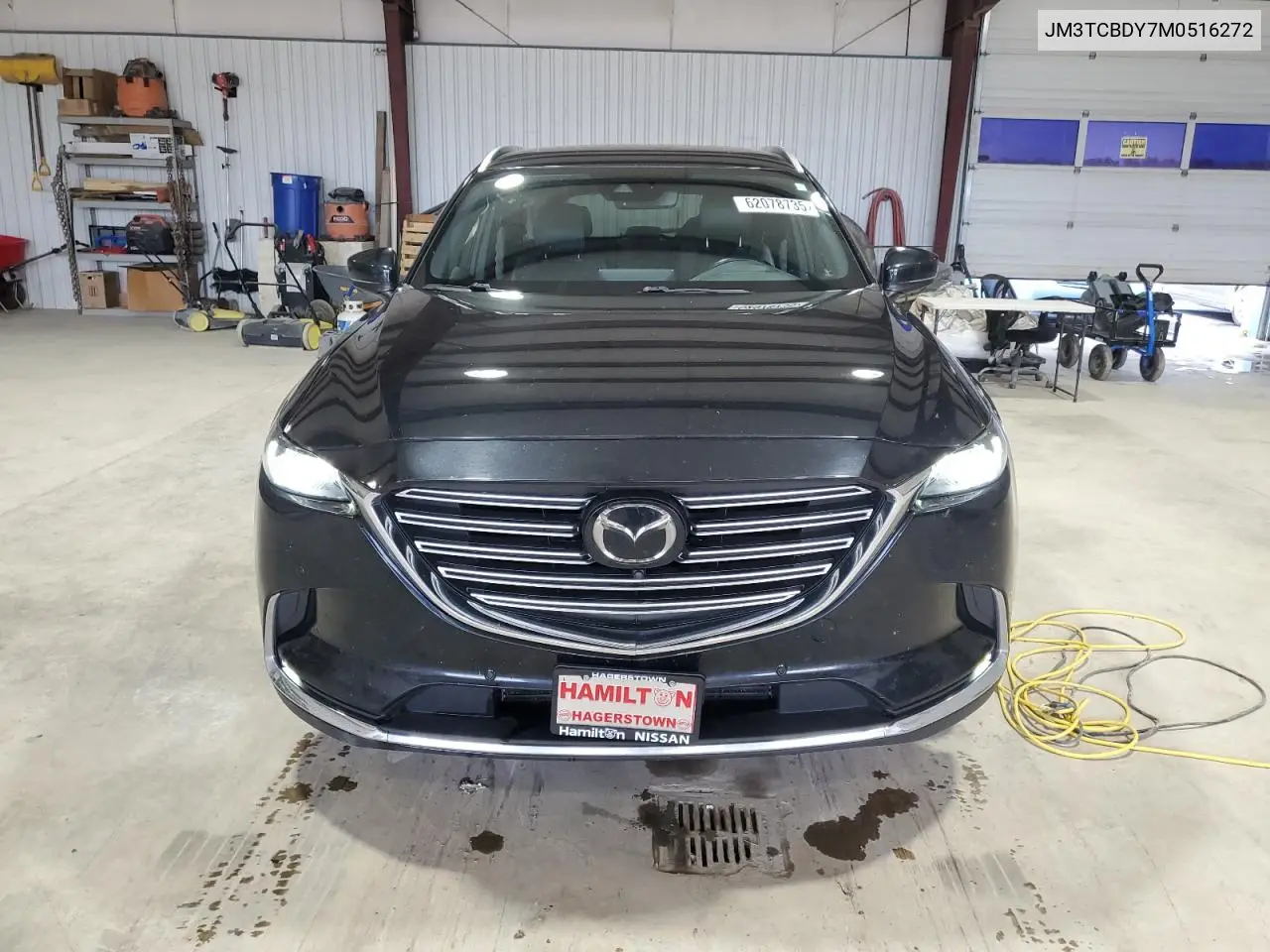 2021 Mazda Cx-9 Grand Touring VIN: JM3TCBDY7M0516272 Lot: 62078735