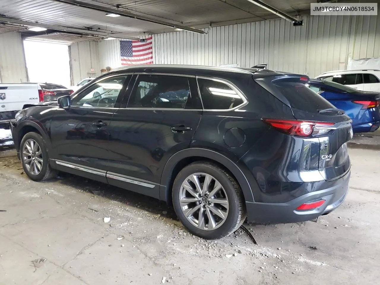 2021 Mazda Cx-9 Grand Touring VIN: JM3TCBDY4N0618534 Lot: 62548655