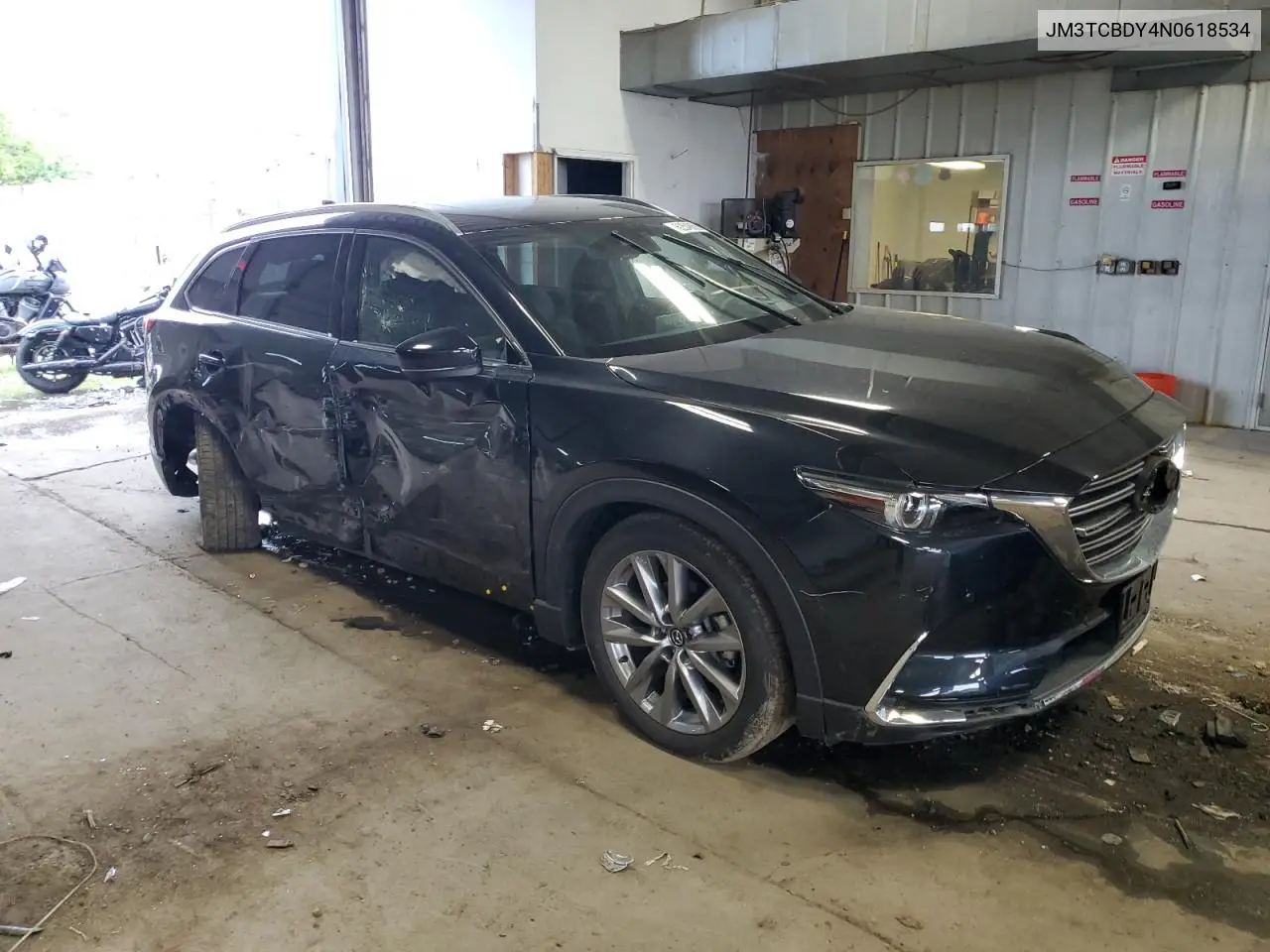 2021 Mazda Cx-9 Grand Touring VIN: JM3TCBDY4N0618534 Lot: 62548655