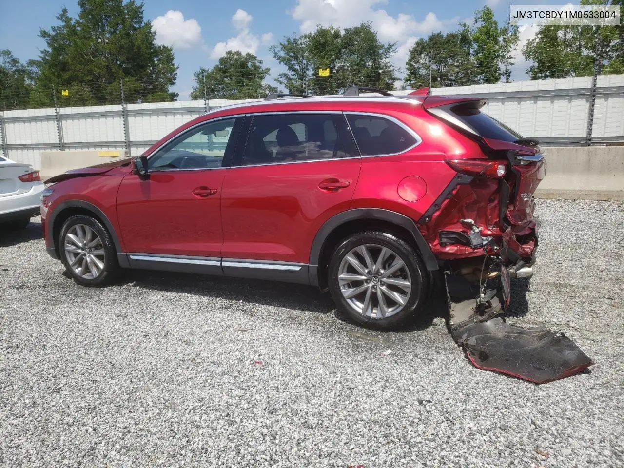 2021 Mazda Cx-9 Grand Touring VIN: JM3TCBDY1M0533004 Lot: 62567155