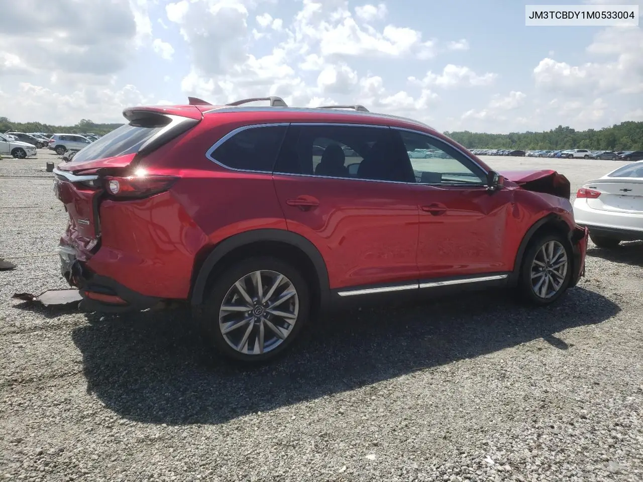 2021 Mazda Cx-9 Grand Touring VIN: JM3TCBDY1M0533004 Lot: 62567155