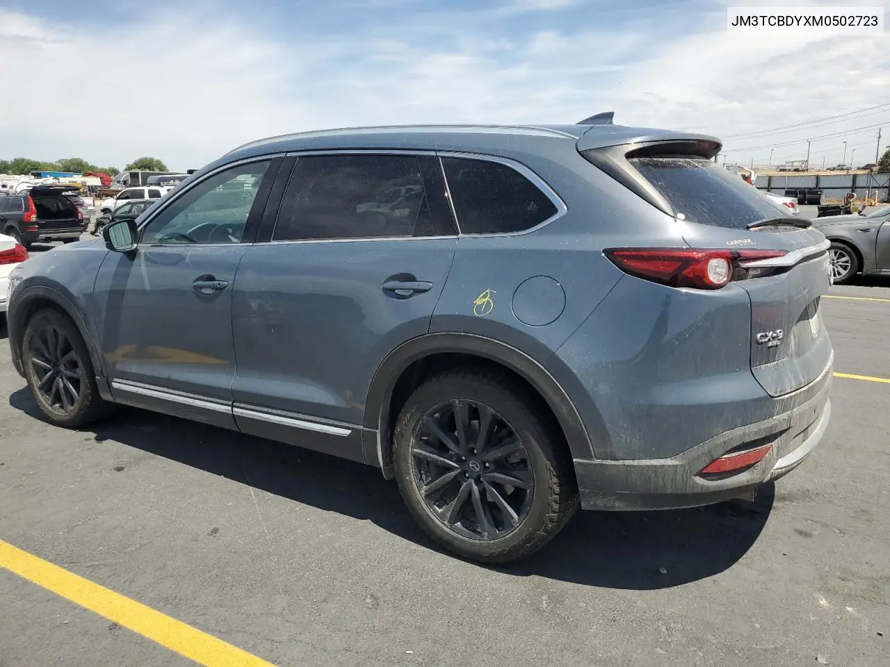 2021 Mazda Cx-9 Grand Touring VIN: JM3TCBDYXM0502723 Lot: 62664205