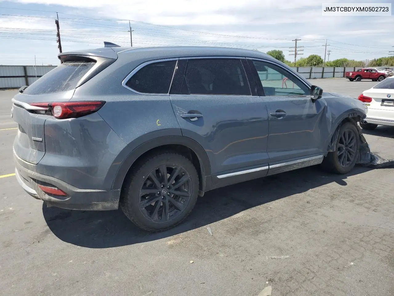 2021 Mazda Cx-9 Grand Touring VIN: JM3TCBDYXM0502723 Lot: 62664205