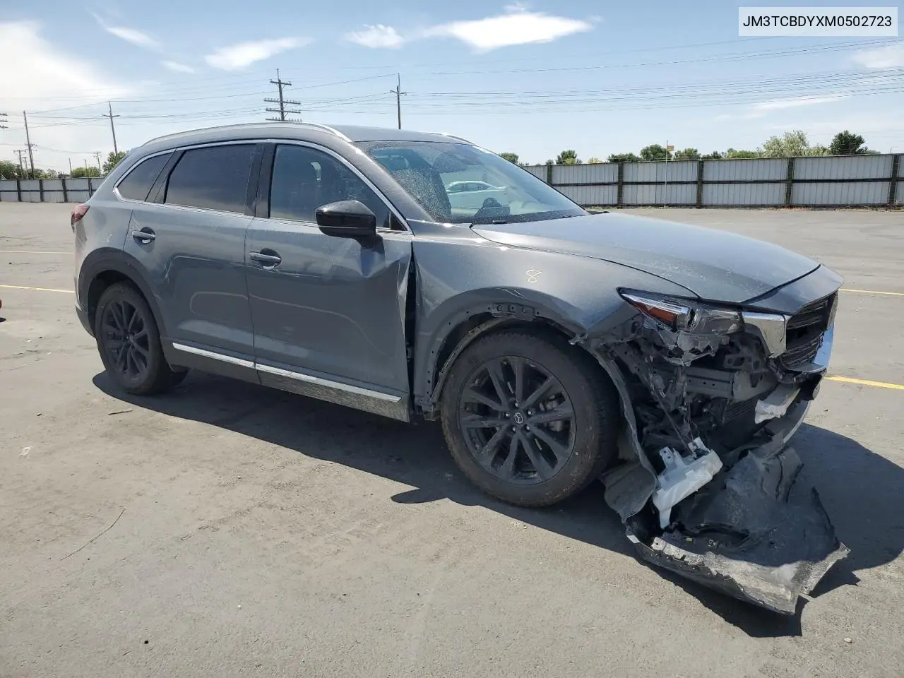 2021 Mazda Cx-9 Grand Touring VIN: JM3TCBDYXM0502723 Lot: 62664205