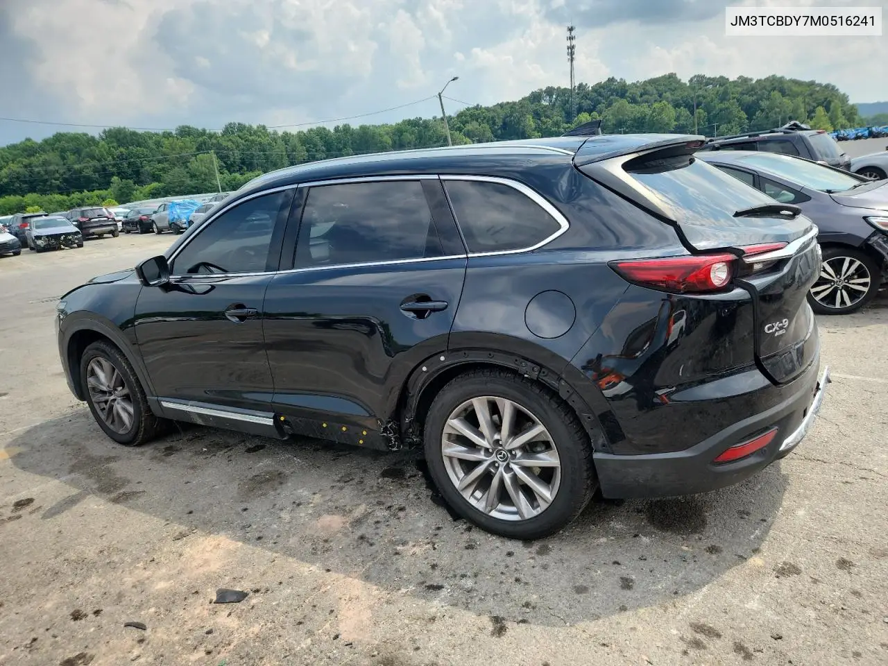 2021 Mazda Cx-9 Grand Touring VIN: JM3TCBDY7M0516241 Lot: 62716425