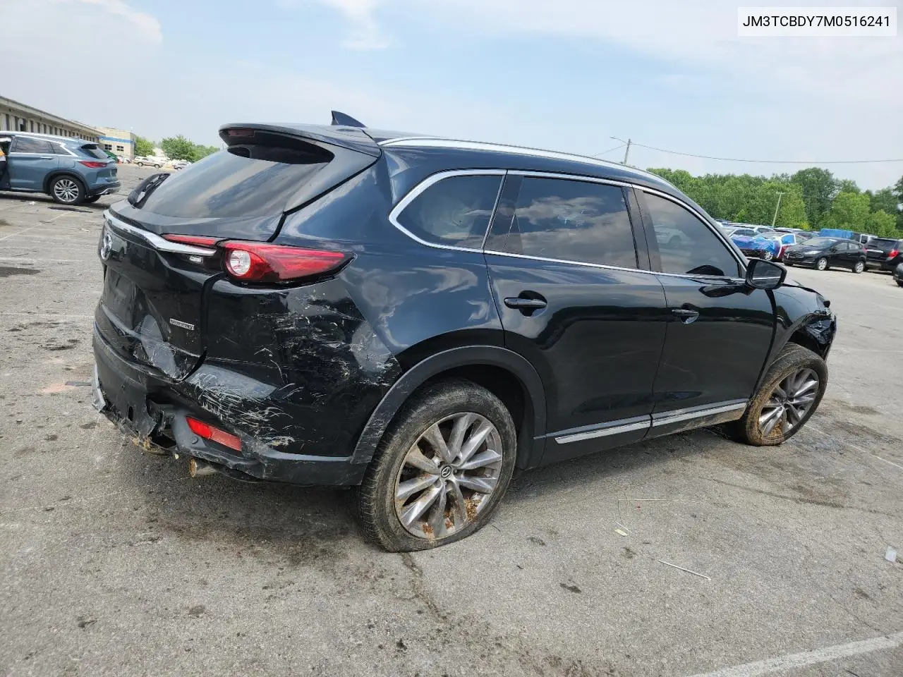 2021 Mazda Cx-9 Grand Touring VIN: JM3TCBDY7M0516241 Lot: 62716425
