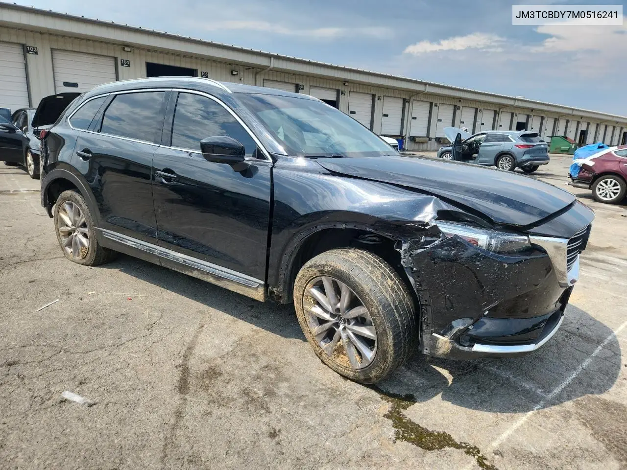2021 Mazda Cx-9 Grand Touring VIN: JM3TCBDY7M0516241 Lot: 62716425