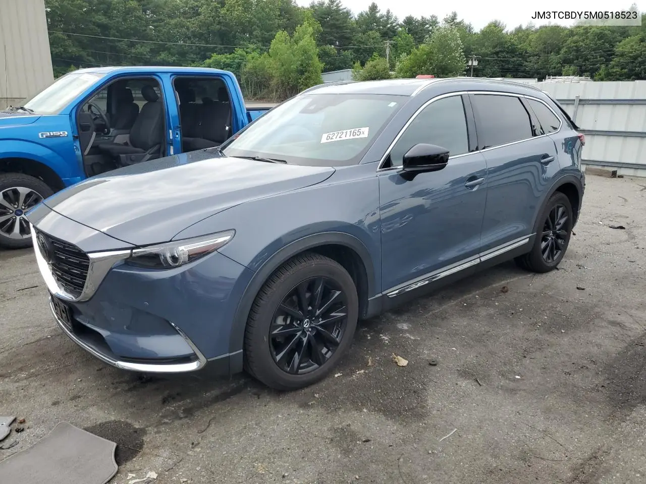 2021 Mazda Cx-9 Grand Touring VIN: JM3TCBDY5M0518523 Lot: 62721165