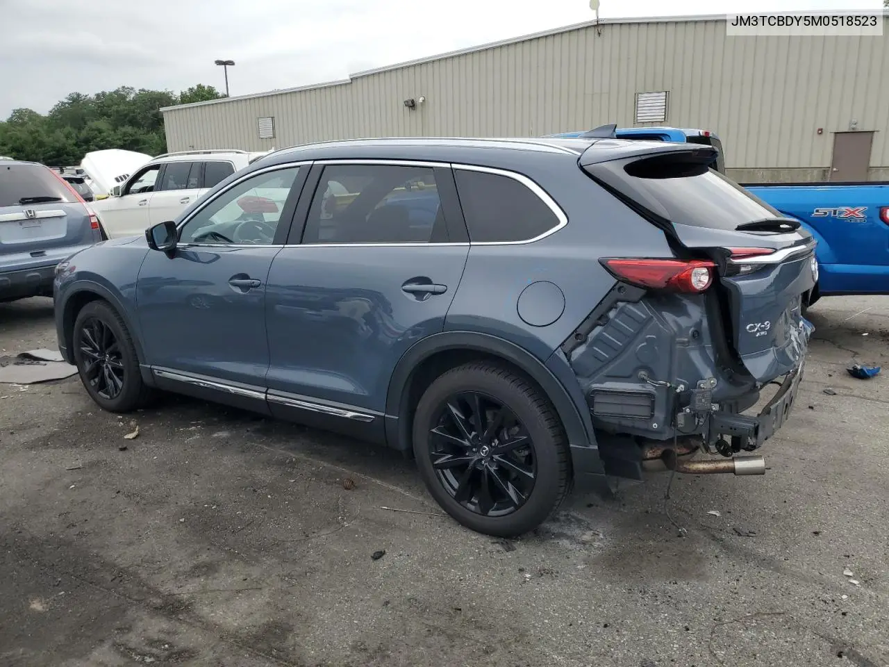 2021 Mazda Cx-9 Grand Touring VIN: JM3TCBDY5M0518523 Lot: 62721165