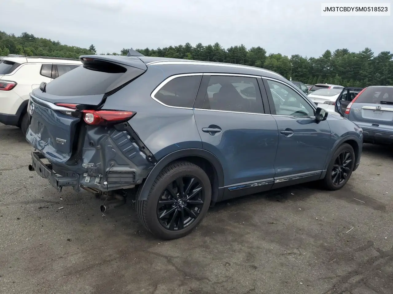 2021 Mazda Cx-9 Grand Touring VIN: JM3TCBDY5M0518523 Lot: 62721165