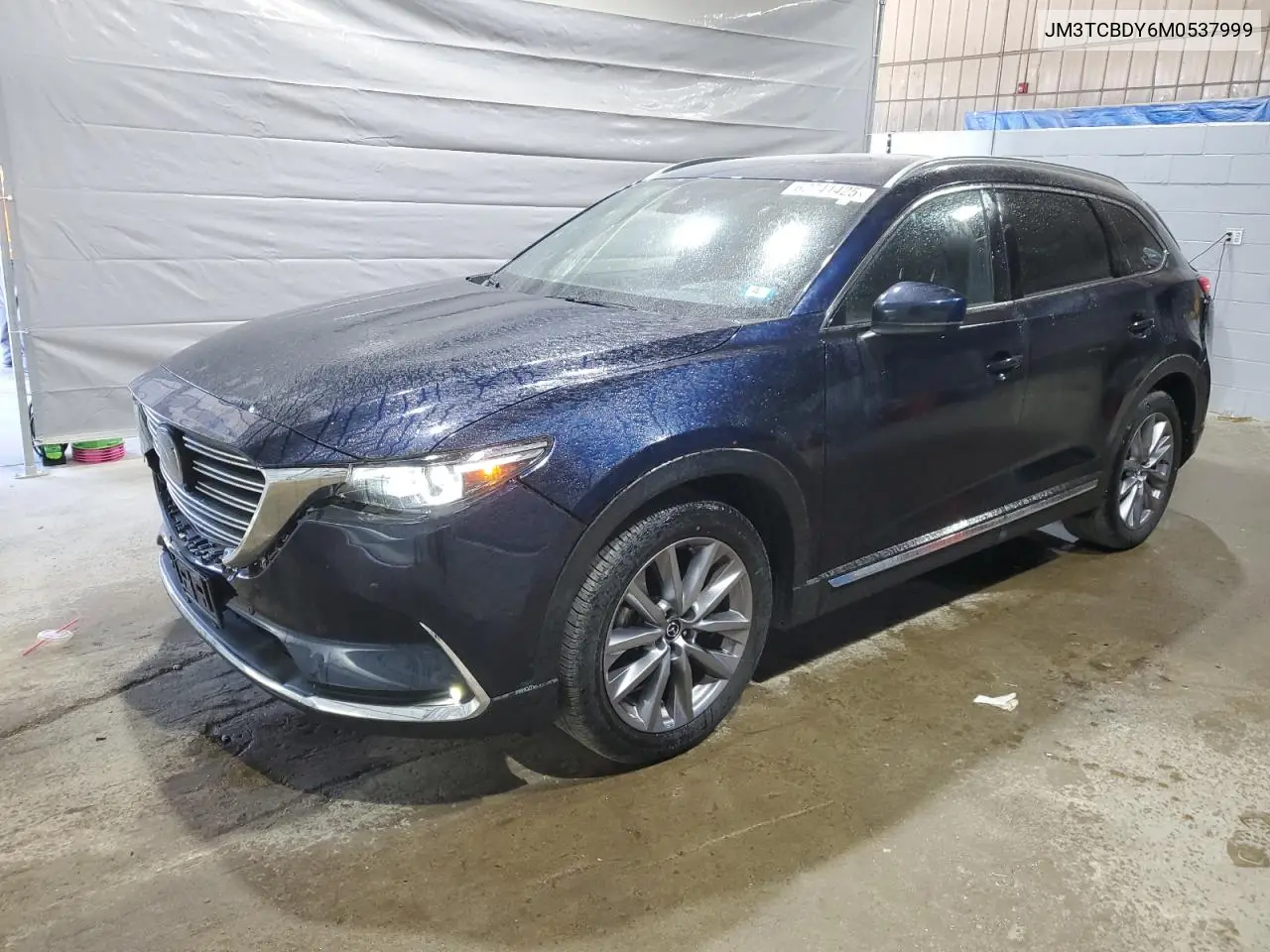 2021 Mazda Cx-9 Grand Touring VIN: JM3TCBDY6M0537999 Lot: 62741425