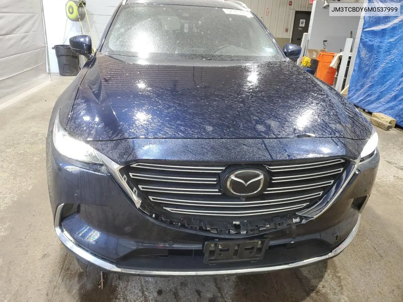 2021 Mazda Cx-9 Grand Touring VIN: JM3TCBDY6M0537999 Lot: 62741425
