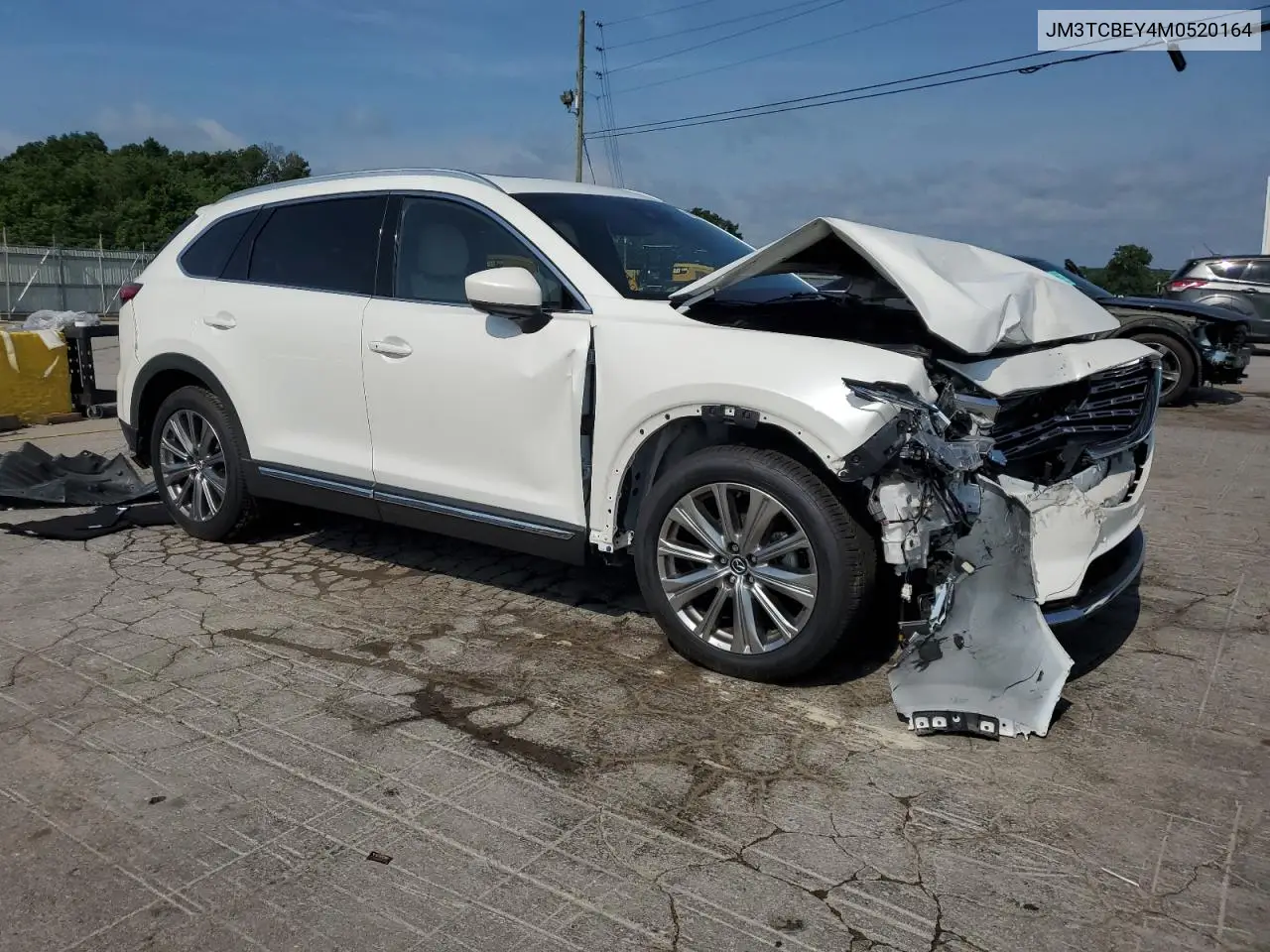 2021 Mazda Cx-9 Signature VIN: JM3TCBEY4M0520164 Lot: 62766845