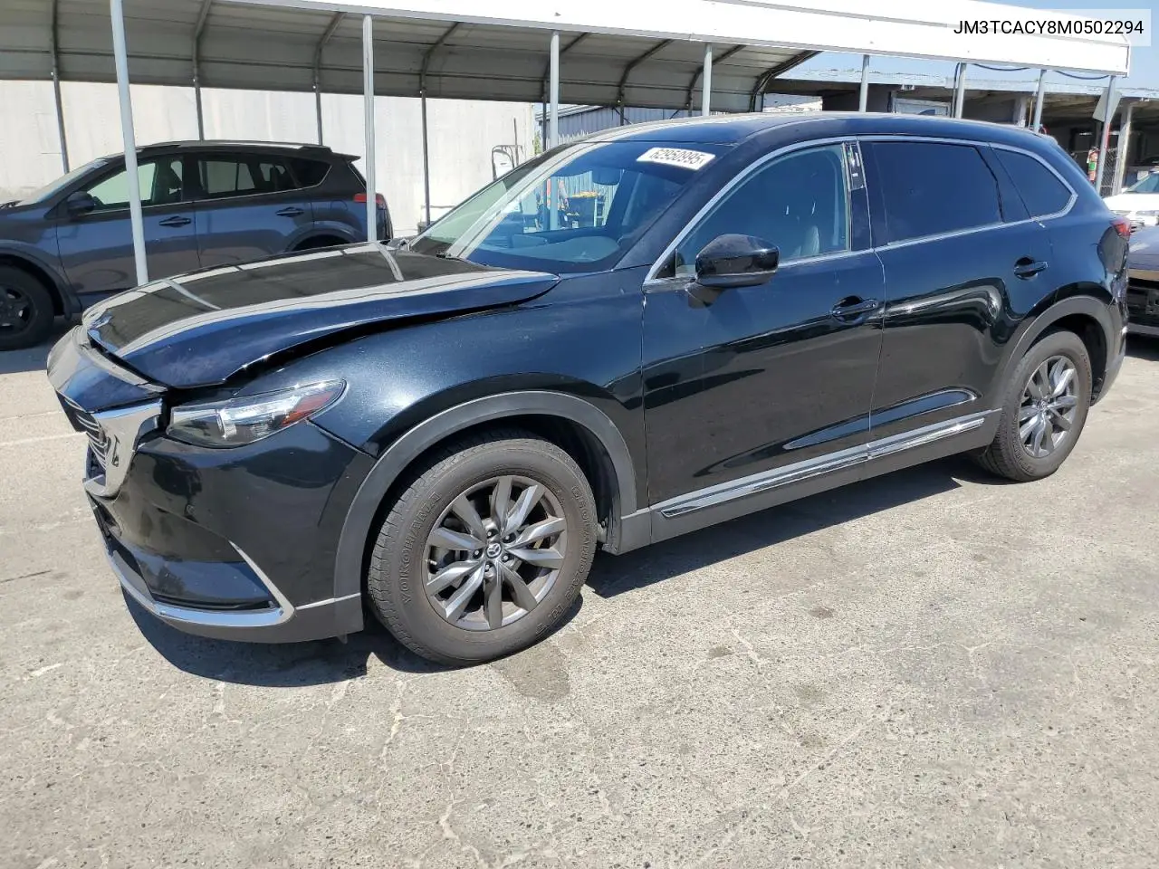 2021 Mazda Cx-9 Touring VIN: JM3TCACY8M0502294 Lot: 62950995
