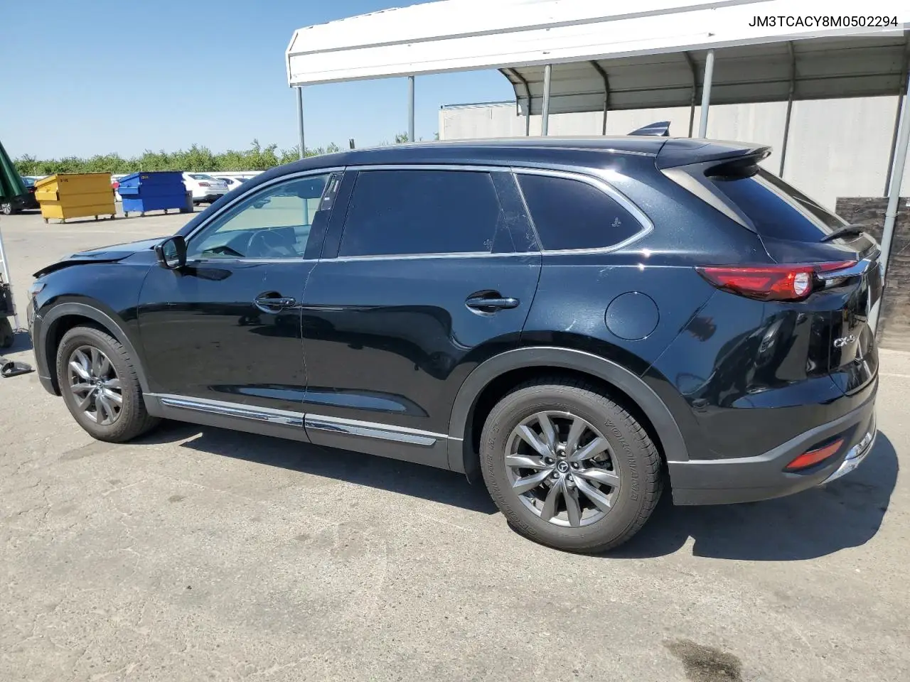 2021 Mazda Cx-9 Touring VIN: JM3TCACY8M0502294 Lot: 62950995
