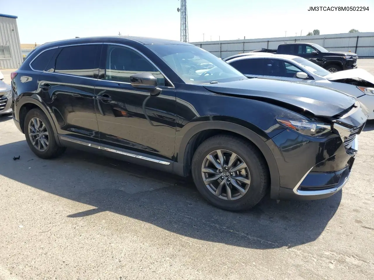 2021 Mazda Cx-9 Touring VIN: JM3TCACY8M0502294 Lot: 62950995