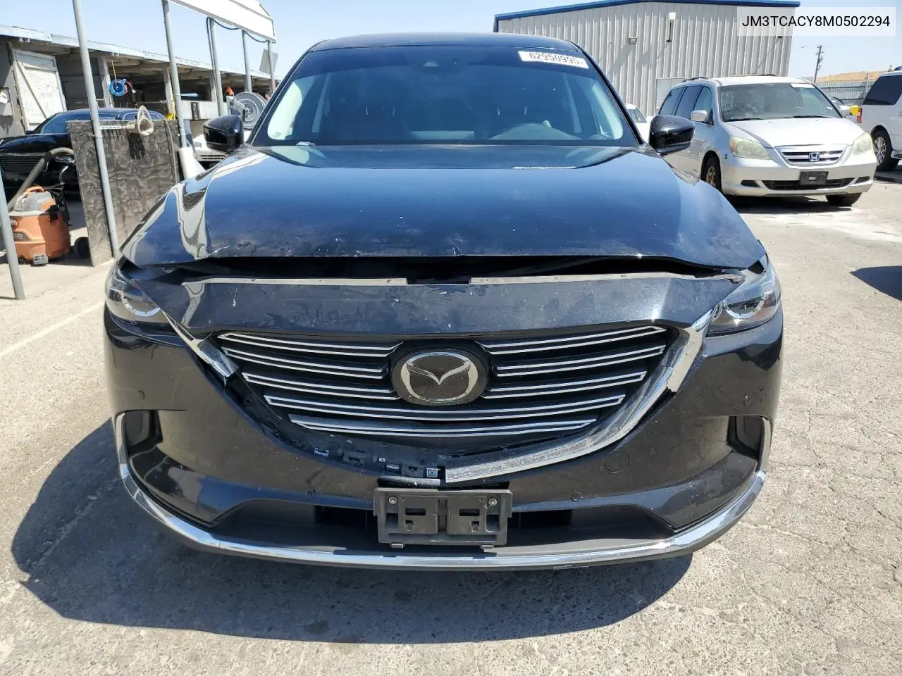 2021 Mazda Cx-9 Touring VIN: JM3TCACY8M0502294 Lot: 62950995