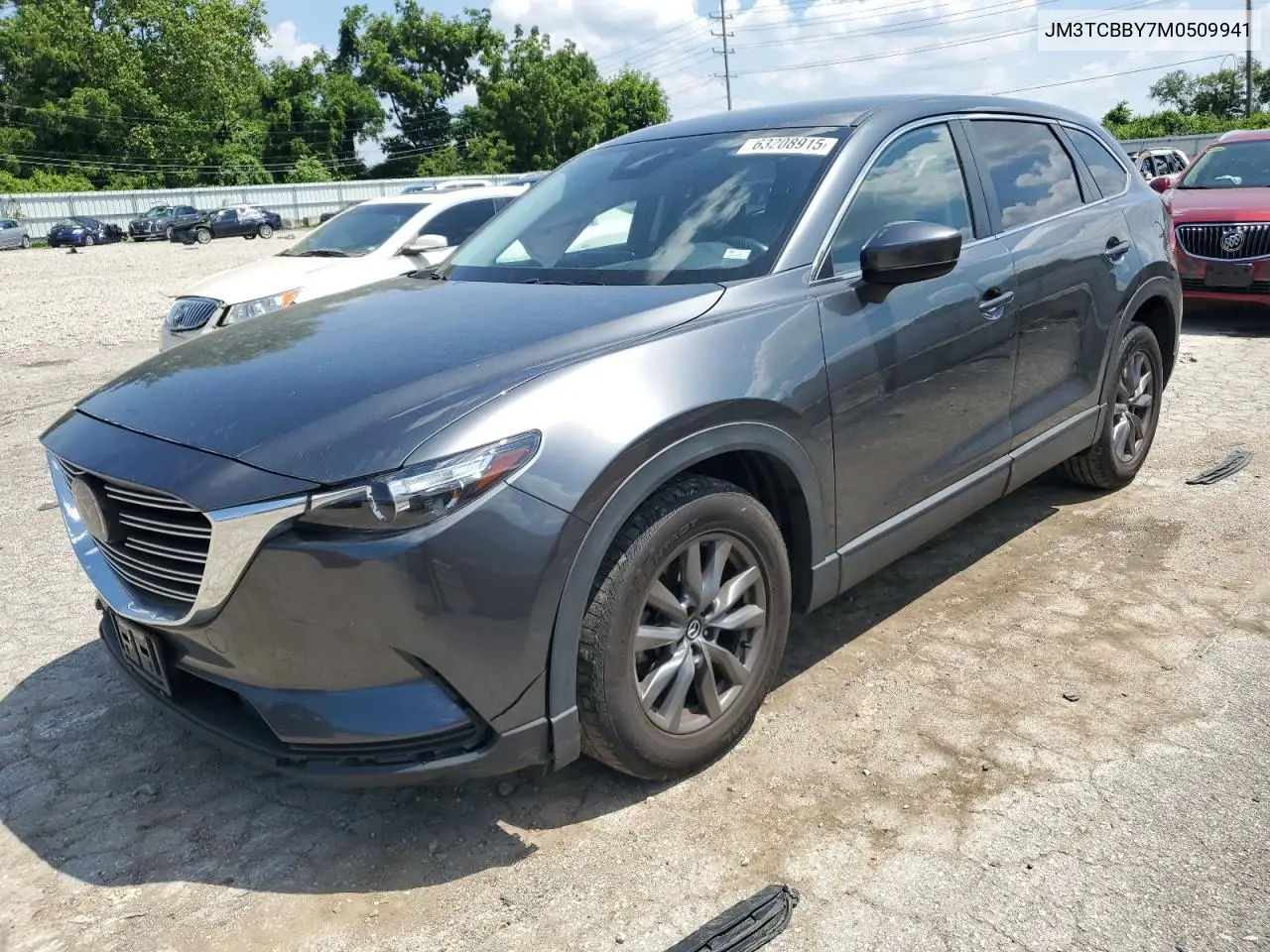 2021 Mazda Cx-9 Sport VIN: JM3TCBBY7M0509941 Lot: 63208915