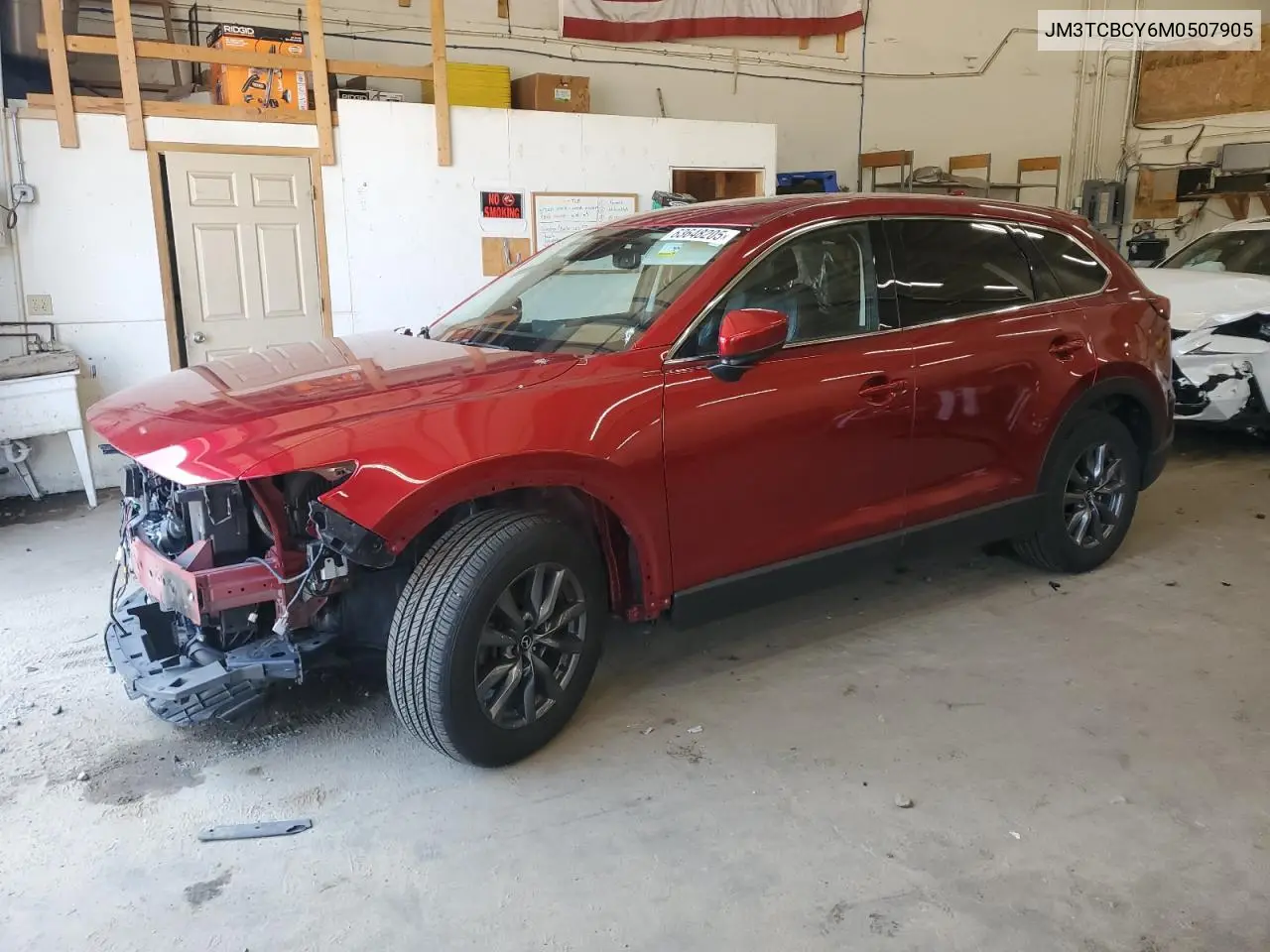 2021 Mazda Cx-9 Touring VIN: JM3TCBCY6M0507905 Lot: 63648205