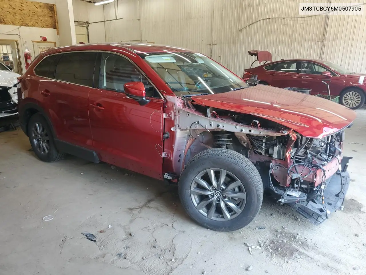 2021 Mazda Cx-9 Touring VIN: JM3TCBCY6M0507905 Lot: 63648205