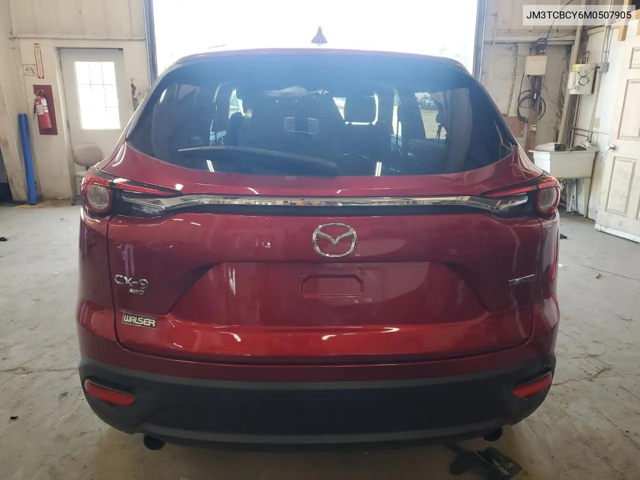 2021 Mazda Cx-9 Touring VIN: JM3TCBCY6M0507905 Lot: 63648205