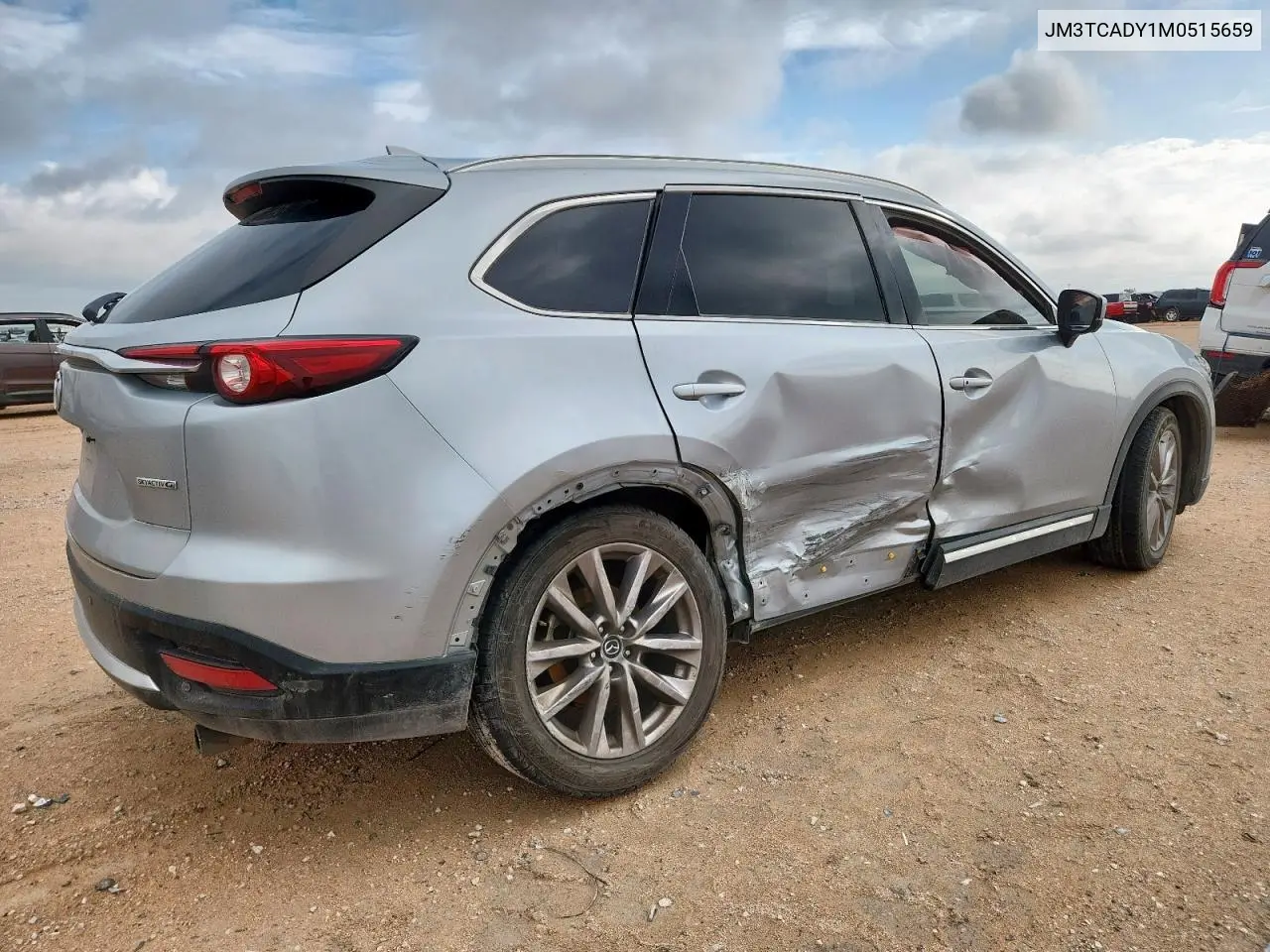 2021 Mazda Cx-9 Grand Touring VIN: JM3TCADY1M0515659 Lot: 63655875