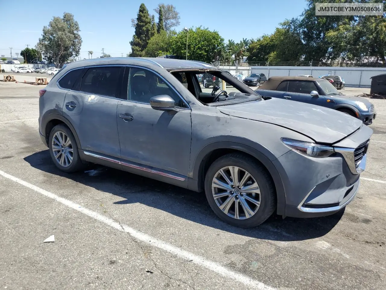 2021 Mazda Cx-9 Signature VIN: JM3TCBEY3M0508636 Lot: 64117945