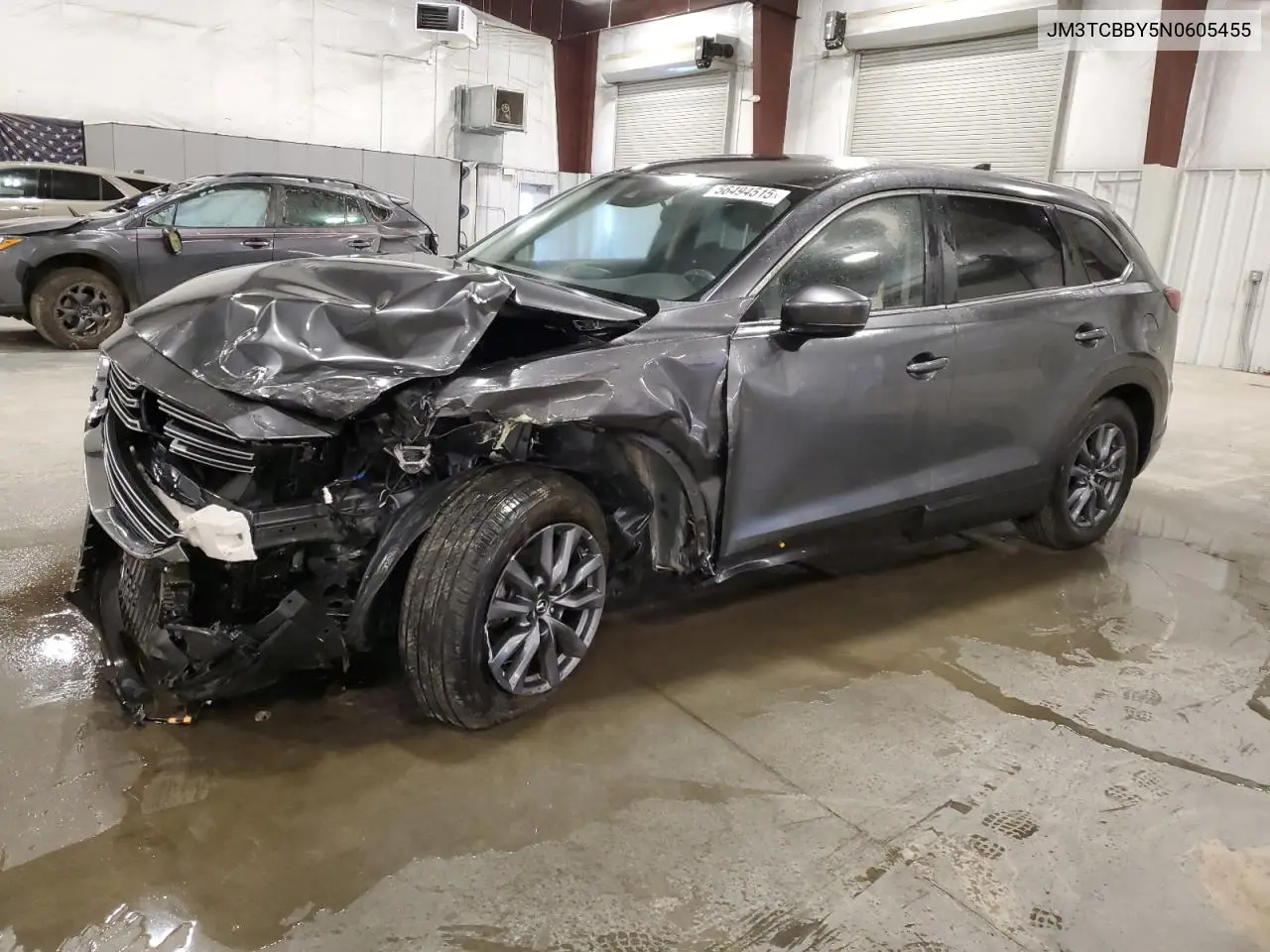 2022 Mazda Cx-9 Sport VIN: JM3TCBBY5N0605455 Lot: 56494515