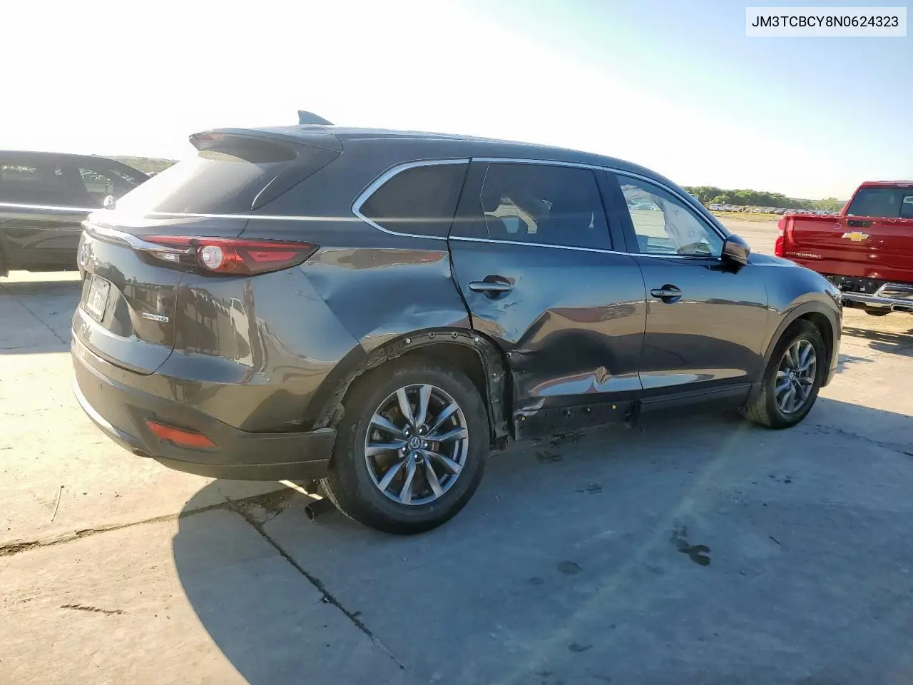 2022 Mazda Cx-9 Touring VIN: JM3TCBCY8N0624323 Lot: 56530965