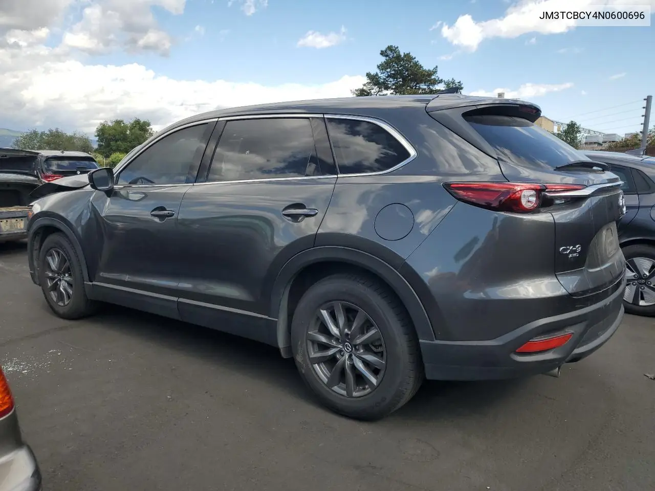 2022 Mazda Cx-9 Touring VIN: JM3TCBCY4N0600696 Lot: 56761145