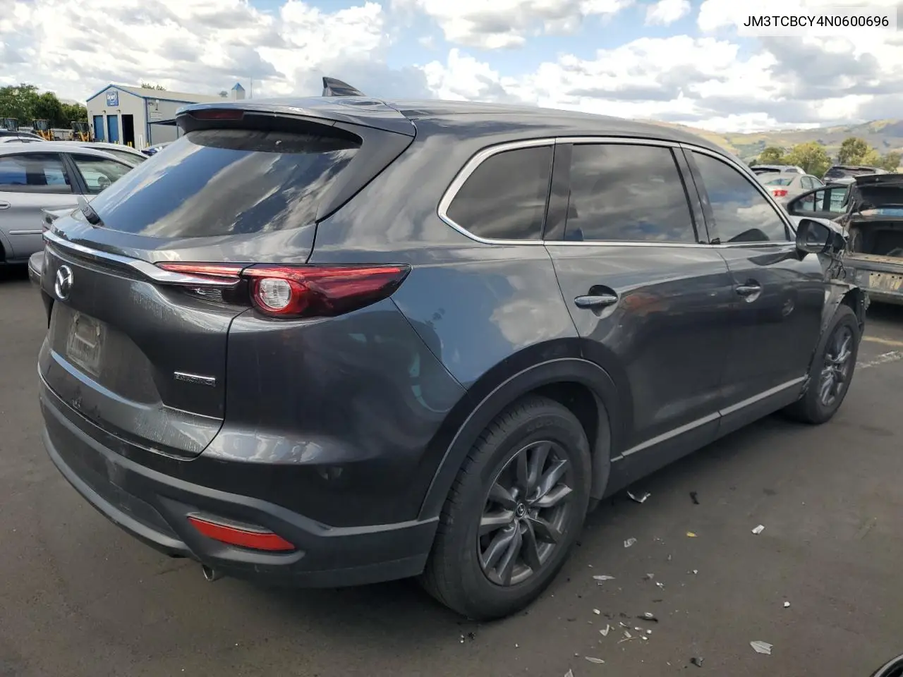 2022 Mazda Cx-9 Touring VIN: JM3TCBCY4N0600696 Lot: 56761145
