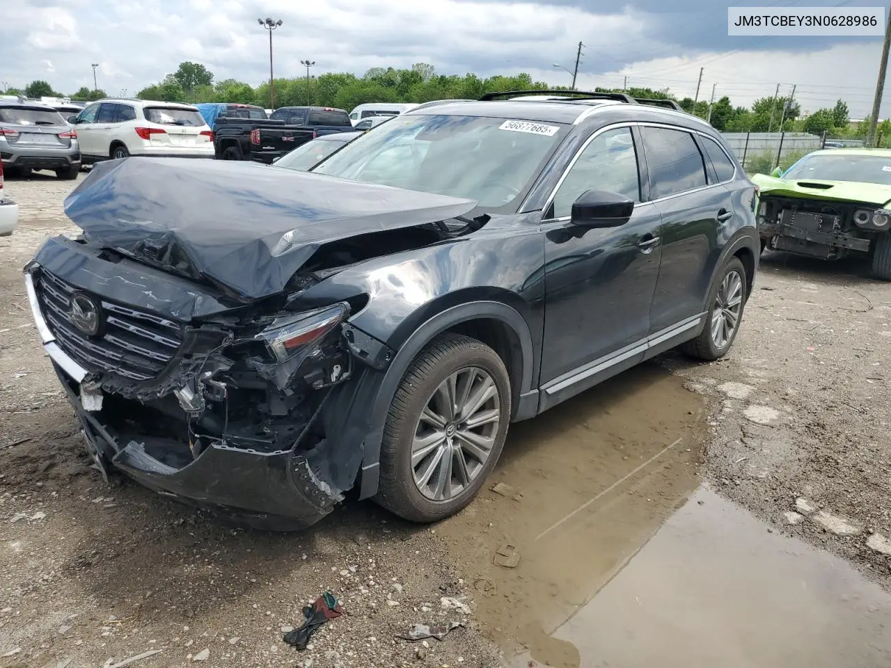 2022 Mazda Cx-9 Signature VIN: JM3TCBEY3N0628986 Lot: 56877685