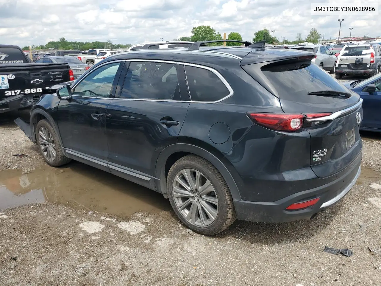 2022 Mazda Cx-9 Signature VIN: JM3TCBEY3N0628986 Lot: 56877685