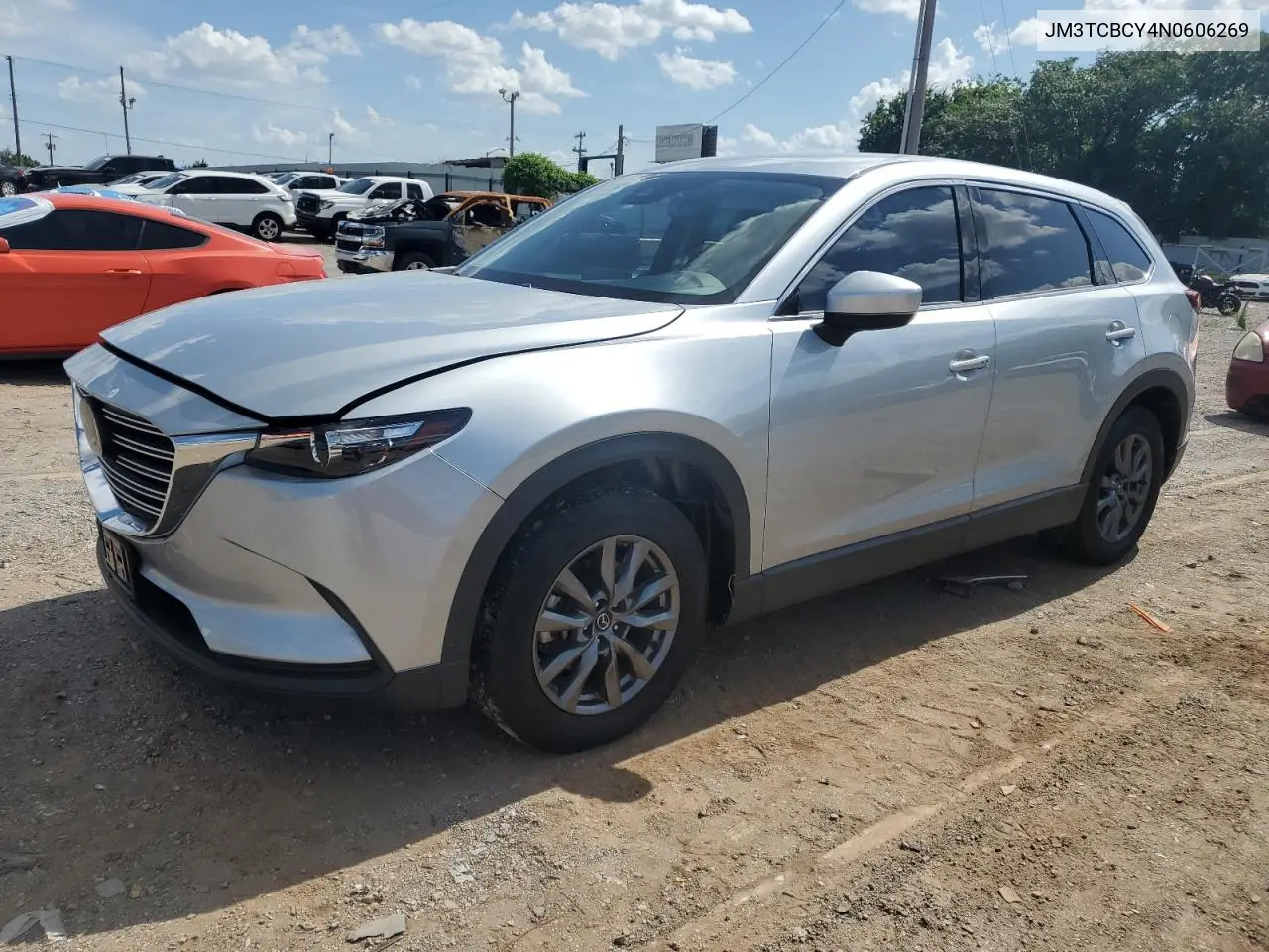 2022 Mazda Cx-9 Touring VIN: JM3TCBCY4N0606269 Lot: 62341005