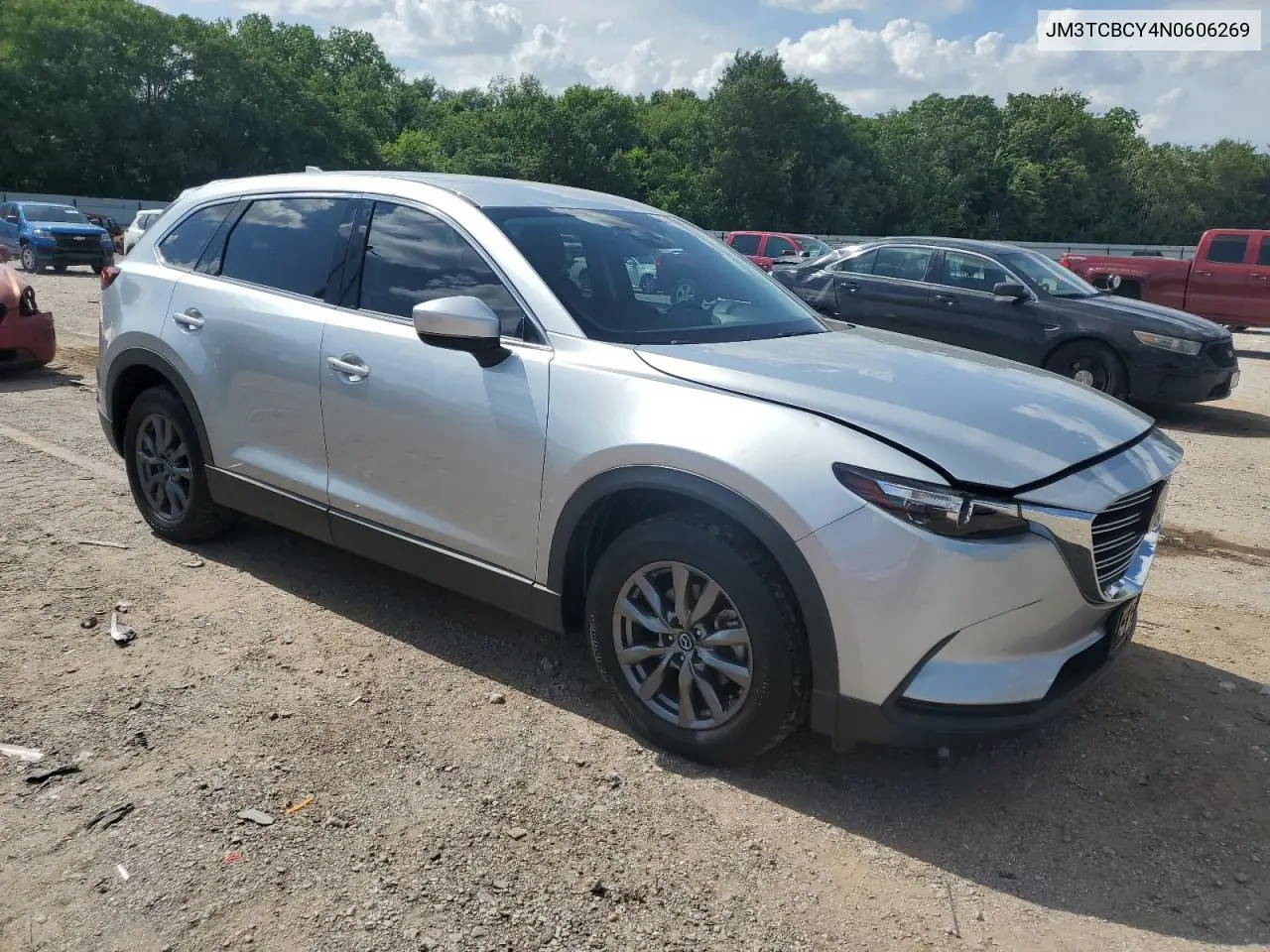 2022 Mazda Cx-9 Touring VIN: JM3TCBCY4N0606269 Lot: 62341005
