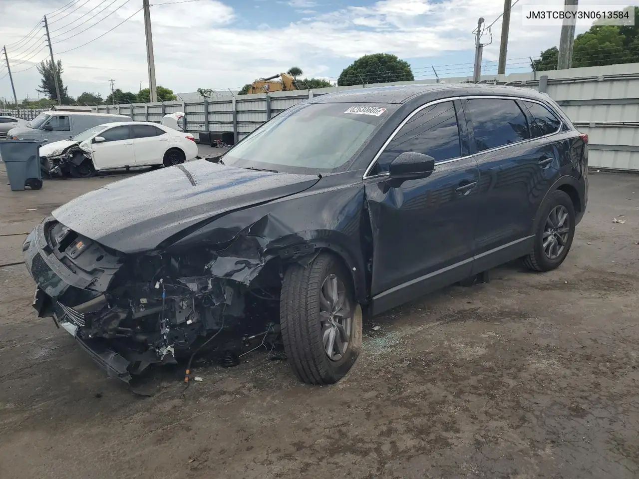 2022 Mazda Cx-9 Touring VIN: JM3TCBCY3N0613584 Lot: 62630605